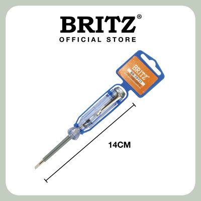 [SG SELLER]BRITZ电压测试笔可逆设计4个尺寸100V-500V带霓虹灯